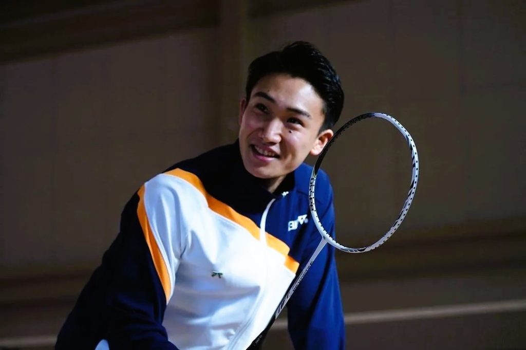 Japan Badminton Player Kento Momota 