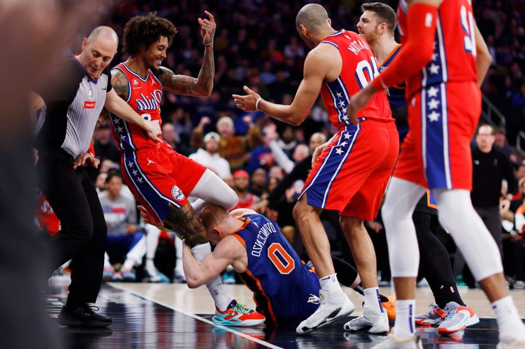 Philadelphia 76ers vs New York Knicks 