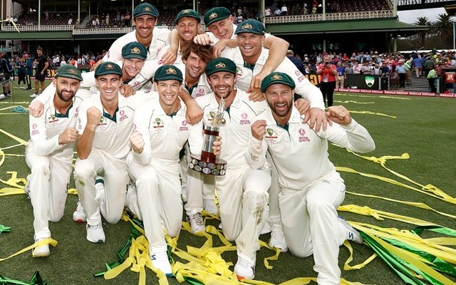 Australia has been named India's number one Test team