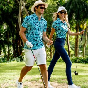 hawaiian golf shirts ladies